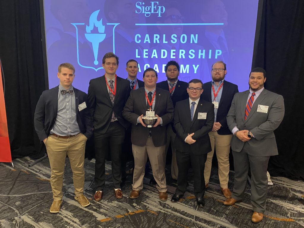 Brothers with their Excelsior Award for Recruitment.